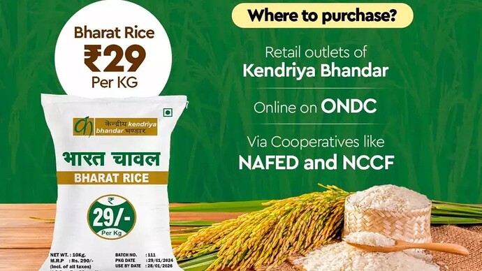 Bharat Rice Book Online Process