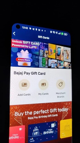 Bajaj Pay Gift Card