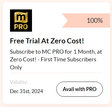 Moneycontrol pro free trial 30 days